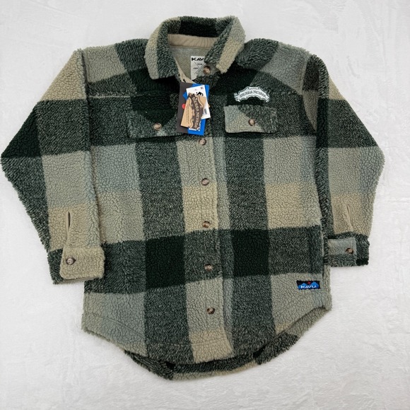 Kavu Jackets & Blazers - Kavu Women's Northern Sky Firwood Fleece Sz S Sierra Nevada EMBROIDERED NWT